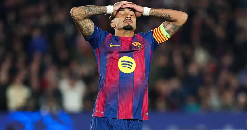 Raphinha nın eşinden FIFA ya tepki! “Basketbolcu mu sandınız!”