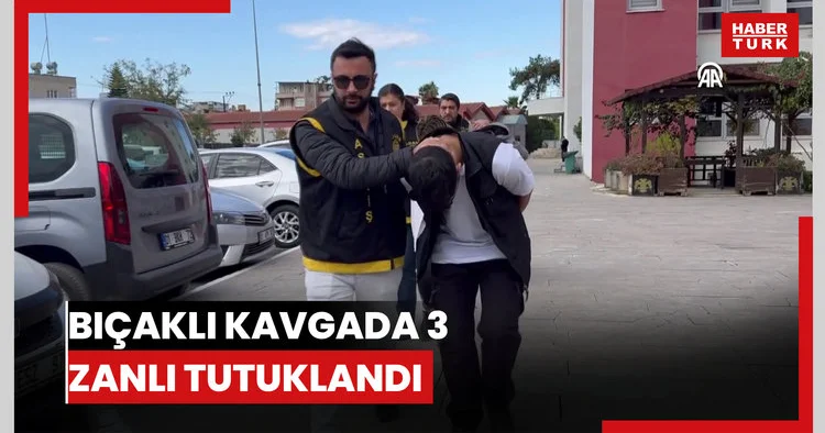 Bir kişinin öldüğü bıçaklı kavgaya ilişkin 3 zanlı tutuklandı