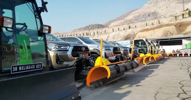 Melikgazi Belediyesi kışa hazır Kayseri Haberleri