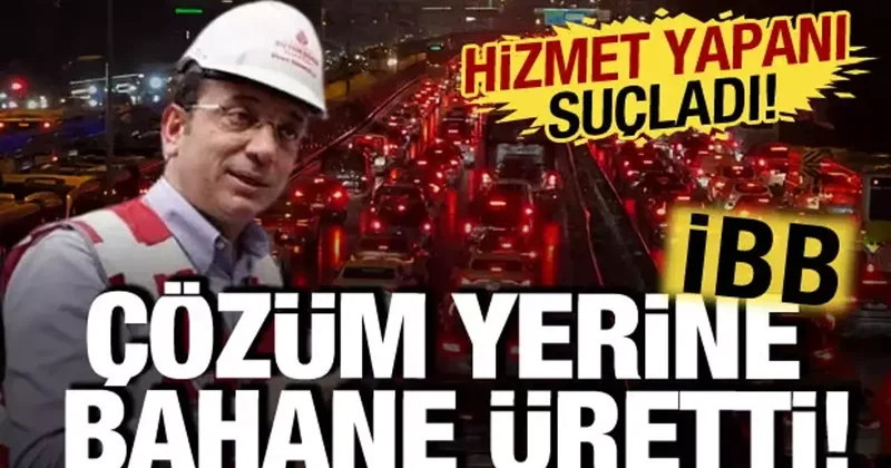 İstanbul un bitmeyen çilesi: İBB bizim sorunumuz değil diyerek bakanlığı suçladı