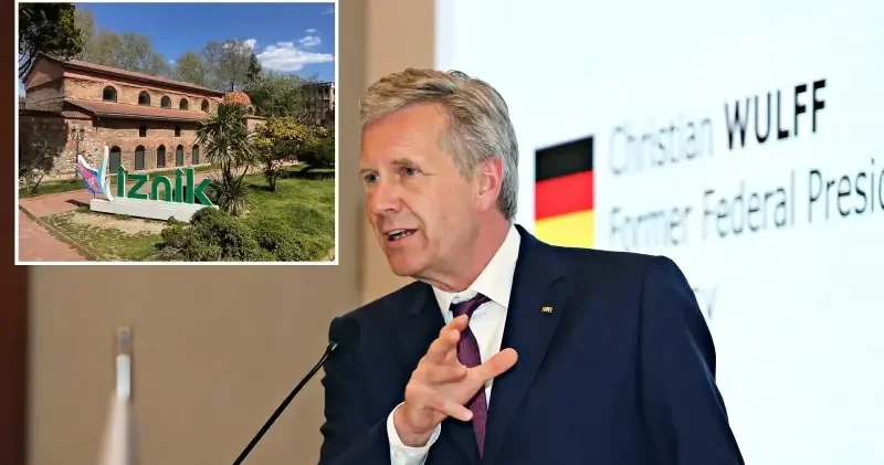 Eski Almanya Cumhurbaşkanı Wulff tan İznik e ziyaret: Çok duygulandım Avrupa Haberleri