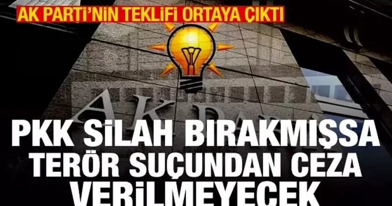 AK Parti den üç aşamalı Terörsüz Türkiye teklifi: Eve Dönüş!