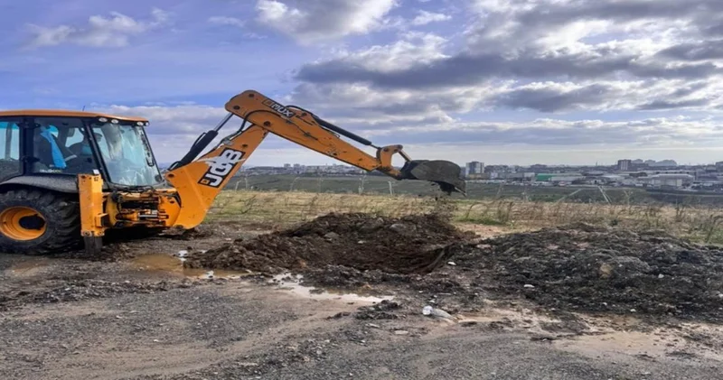 Yüzlerce kilo eti toprağa gömerek imha ettiler!