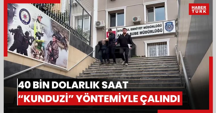 40 bin dolarlık saat ünlü dolandırıcı Raki nin Kunduzi tekniğiyle çalındı!