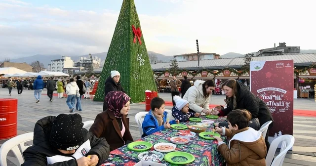 Osmangazi de yeni yıl heyecanı meydanı sardı Bursa Haberleri