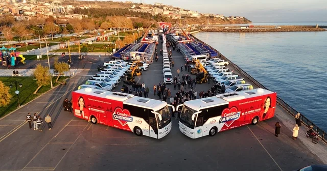 Tekirdağ da dev yatırım: Yüzlerce araç alındı Tekirdağ Büyükşehir Belediyesi araç filosunu 423 yeni araçla güçlendirdi Tekirdağ Haberleri