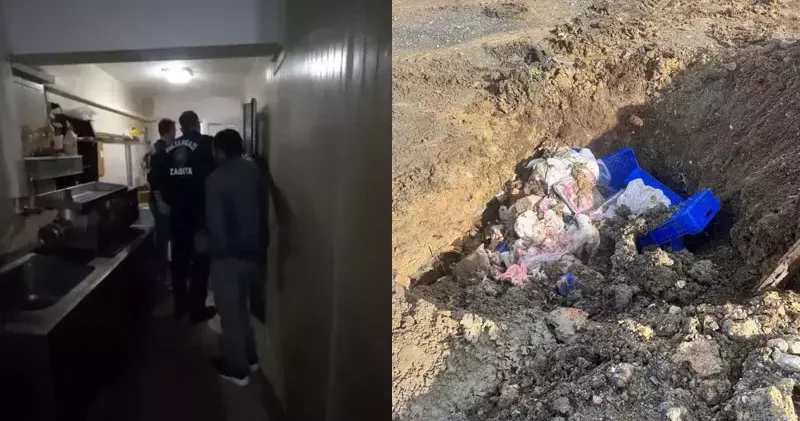 Sultangazi de 300 kilogram kırmızı ve beyaz et imha edildi