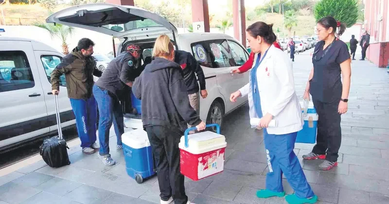Organları bağışlanan hasta 3 kişiye can oldu