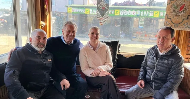 Almanya nın 10. Cumhurbaşkanı Cristian Wolf İznik te İlk durağı İznik Boyalıca Çiloğulları oldu Bursa Haberleri