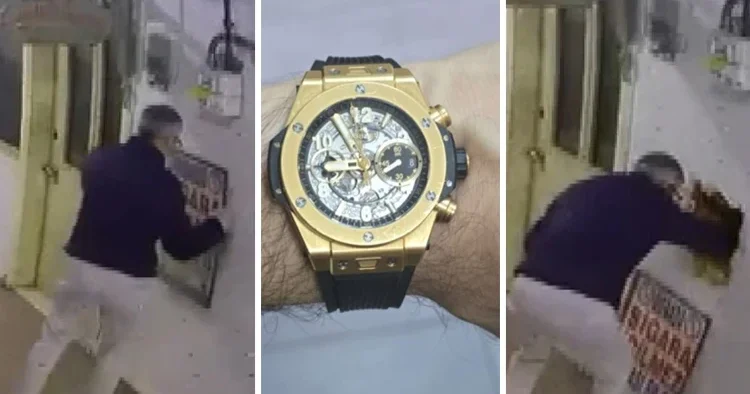 İstanbul da akılalmaz hırsızlık: Duvarı delip 40 bin dolarlık saati çaldılar