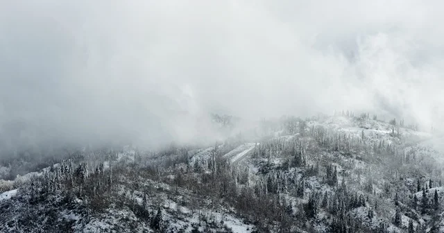 Handüzü Yaylası ndan kar manzaraları Rize Haberleri