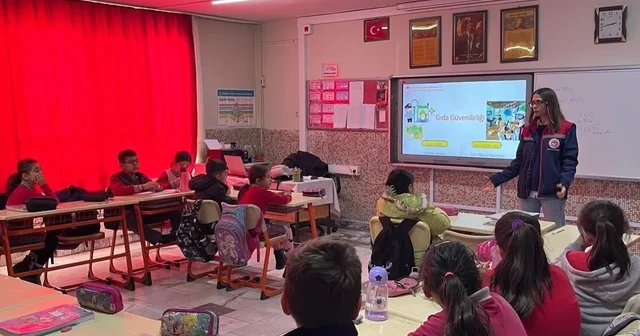 Salavatlı İlkokulu nda öğrencilere gıda bilinci eğitimi Aydın Haberleri