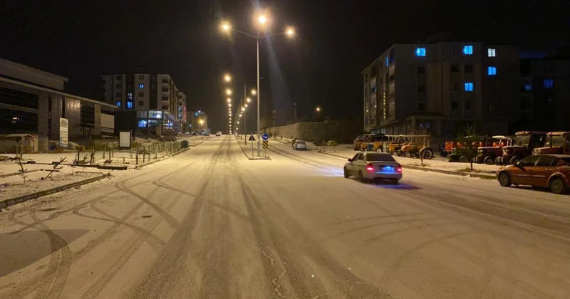 Ardahan da kar yağışı etkili oldu