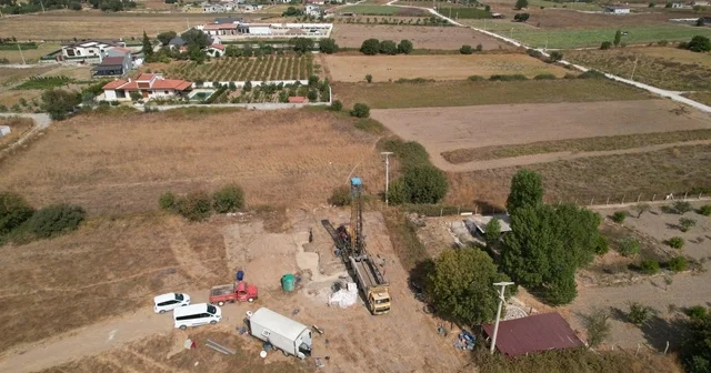 Kuraklıkla mücadele eden İzmir de yeni 15 sondaj kuyusu İzmir Haberleri