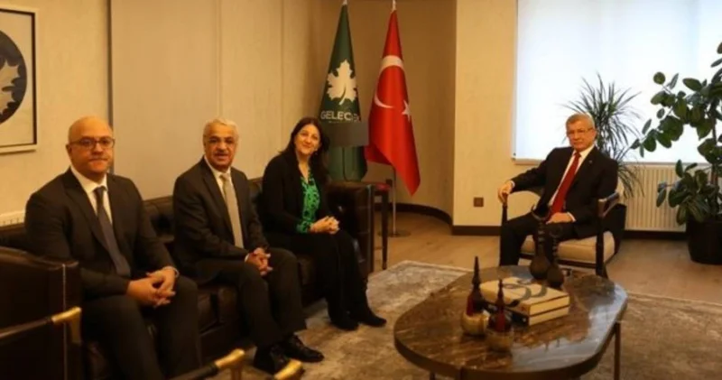 DEM Parti İmralı heyetinden Ahmet Davutoğlu na ziyaret