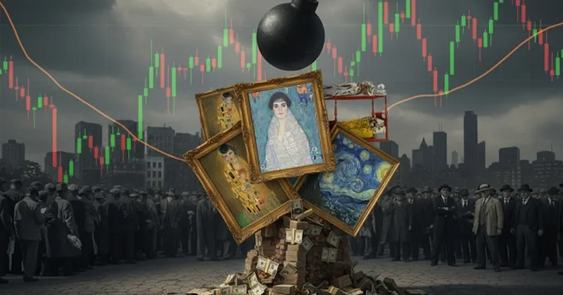 Büyük finansal kriz kapıda mı? Tarihte her büyük çöküşten önce bu oldu: Sanat eserleri 1 ayda 2,2 milyar dolara satıldı Sözcü Gazetesi