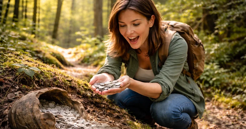 Yürüyüşe çıkan kadın tesadüfen 900 yıllık hazine buldu Sözcü Gazetesi