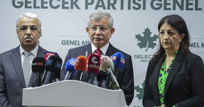 Son dakika: DEM Parti den Davutoğlu na ziyaret! Davutoğlu: Sürecin yavaş işlediği kanaatindeyim Son dakika haberleri