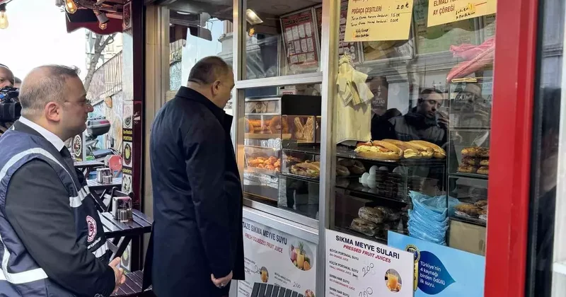 Yılbaşı öncesi İstanbul Caddesi’nde restoran ve kafelere fahiş fiyat denetimi
