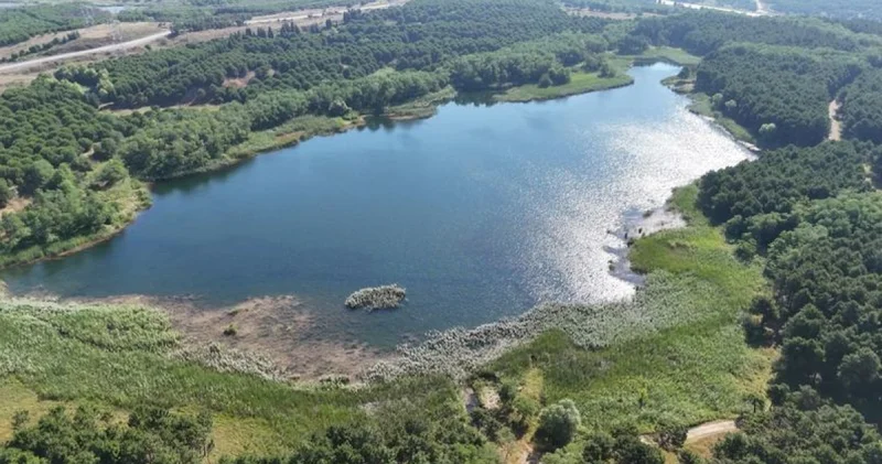 İBB den Arnavutköy deki Mavi Gölle ilgili açıklama Son dakika haberleri