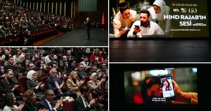 Gerçek bir hikayeden beyaz perdeye: Filistinli Hind Rajab Beştepe de izleyiciyle buluştu Gündem Haberleri