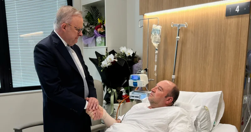 Avustralya Başbakanı Albanese Sydney deki saldırıya müdahale eden Ahmed i ziyaret etti: Gerçek bir kahraman Dış Haberler