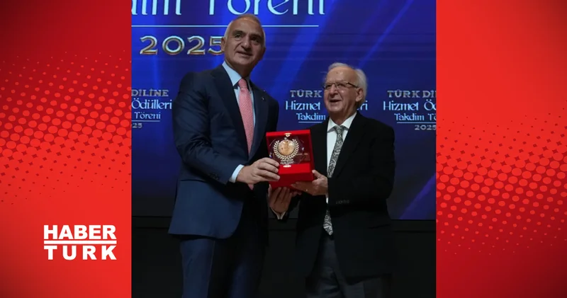 Türk Diline Hizmet Ödülleri sahiplerini buldu