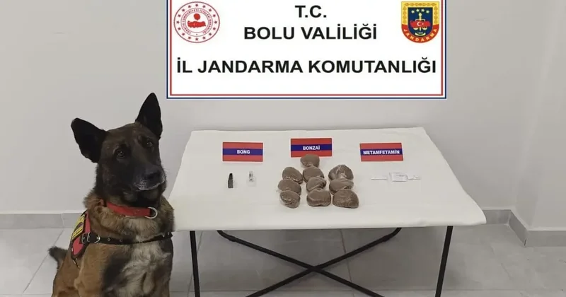 Bolu’da otomobilde zulalanmış uyuşturucuya 2 gözaltı