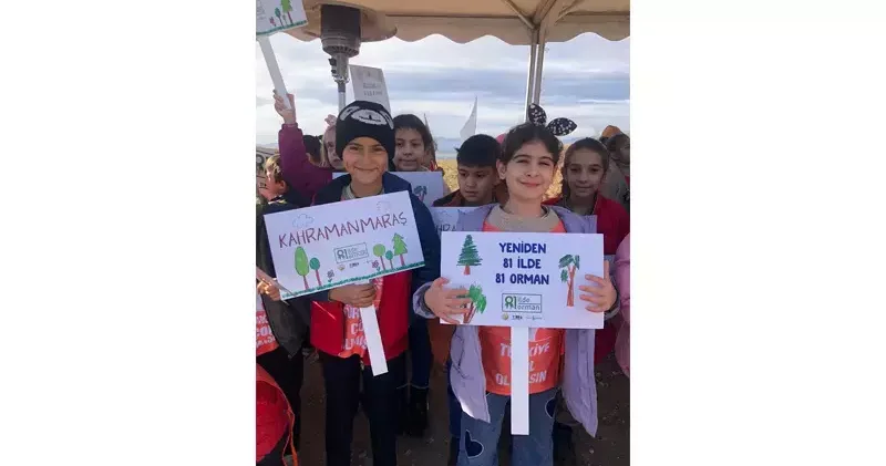 ‘81 İlde 81 Orman’ projesi Kahramanmaraş ile devam ediyor