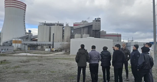 Tutum, Yatırım ve Türk Malları Haftası kapsamında termik santrale teknik gezi düzenlendi Eskişehir Haberleri