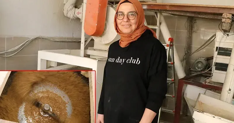 İki çocuk annesi, baba yadigarı ekmek teknesi değirmeni 15 yıldır işletiyor