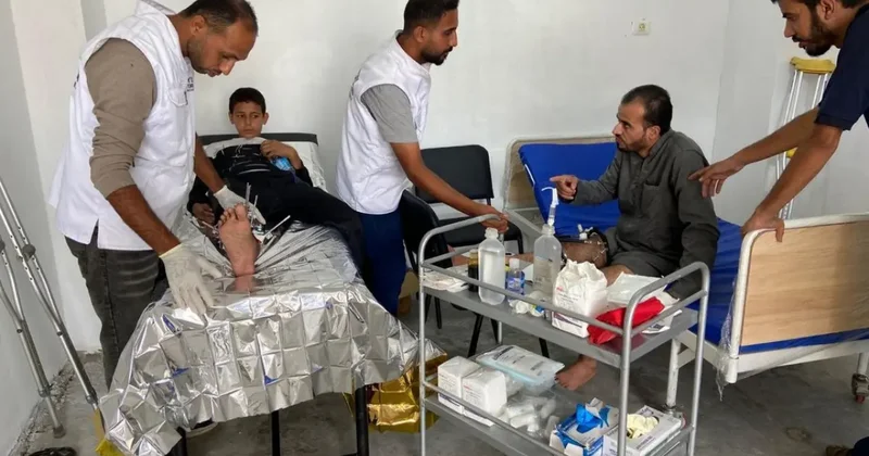 Gazze’de sağlık için kritik adım: Yeryüzü Doktorları merkezi yeniden açtı