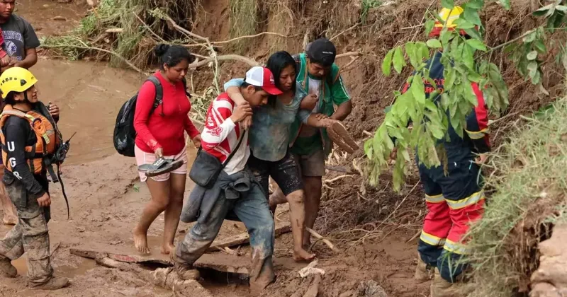 Bolivya da Sel Felaketi: 20 Ölü, 24 Kayıp