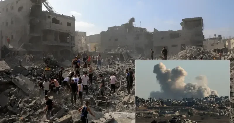 Soykırımcı İsrail Gazze de 352 bin konutu yıktı Gündem Haberleri