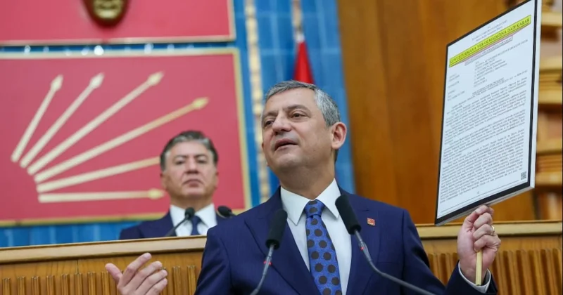 Kulisleri sallayan sallayan dosya... Özgür Özel in elindeki noter tasdikli belgede ne var? Sözcü Gazetesi