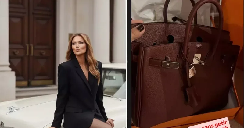 Demet Akalın ın lüks çantasının fiyatı dudak uçuklattı
