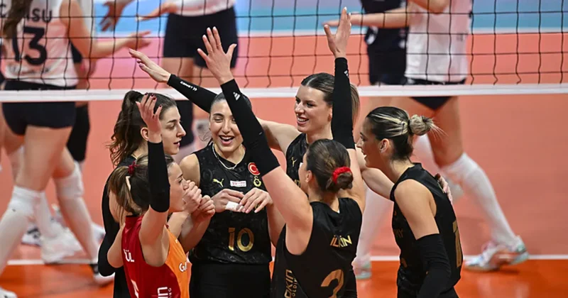 Galatasaray Daikin, İlbank a set vermedi