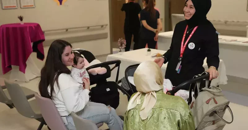 Türkiye nin ilk Doğum Dostu Ebe Destek Merkezi , Ankara da açıldı