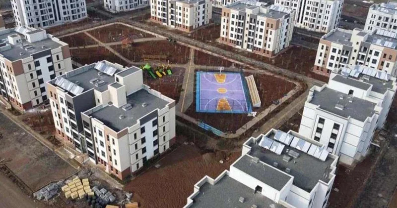 TOKİ nin inşa ettiği deprem konutları su altında kaldı!