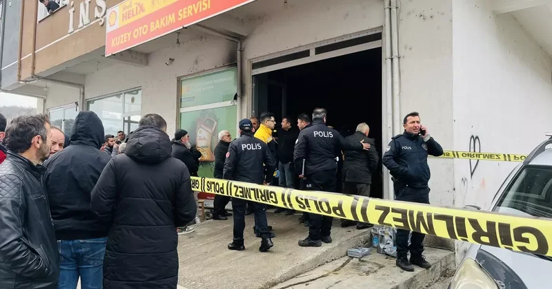 Ordu da oto bakım servisinde 2 genç ölü bulundu