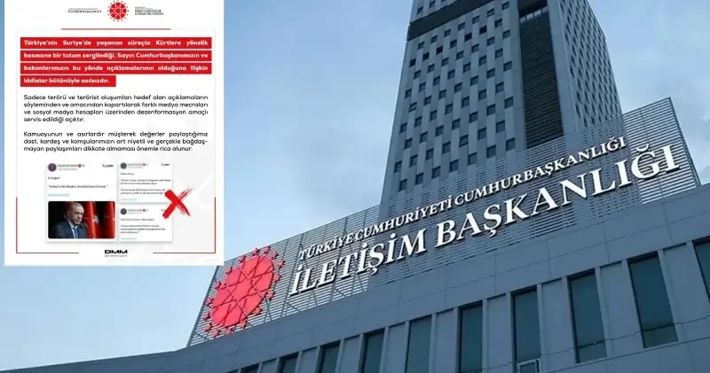 DMM’den ‘Kürtlere yönelik tutum’ iddialarına net yanıt: İddialar bütünüyle asılsız Gündem Haberleri