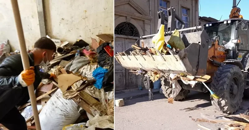 Tarsus ta 168 Ton Atık Temizlendi