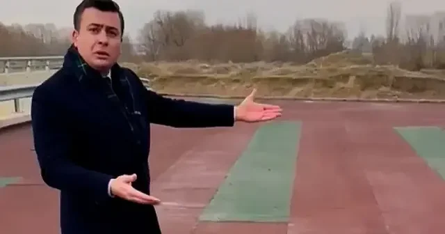 Osman Gökçek in Ankara dan paylaştığı icraat akla durgunluk verdi: Mansur Yavaş yolu olmayan yere iki köprü yapmış VİDEO İZLE