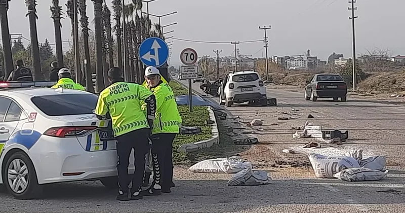 Adana da trafik kazası! 1 ölü