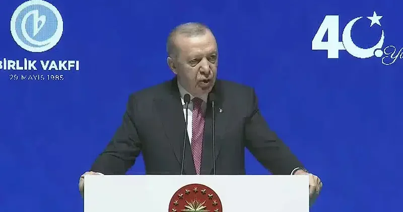 Cumhurbaşkanı Erdoğan: Gençlerimizle birlikte tüm mazlumlar için çalışmaya devam edeceğiz