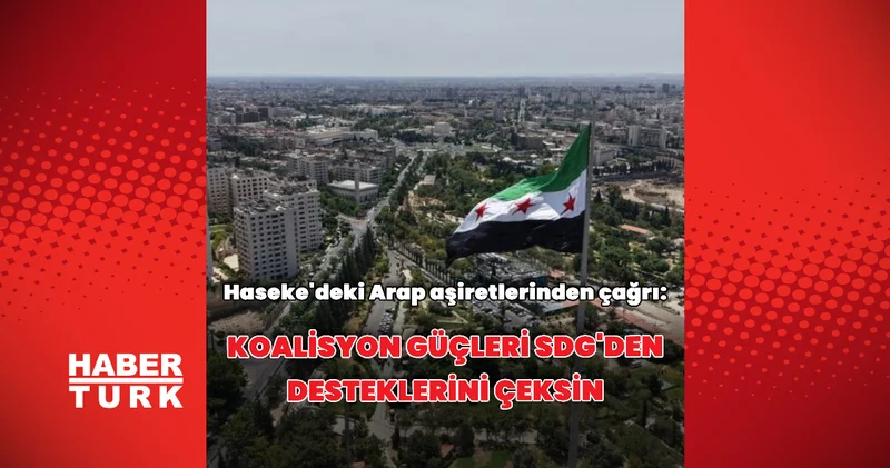 Haseke de yaşayan Arap aşiretlerinden ortak çağrı yapıldı Dış Haberler