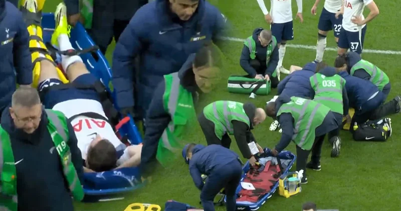 Korku dolu anlar... Saha ortasında oksijen verildi! Sözcü Gazetesi