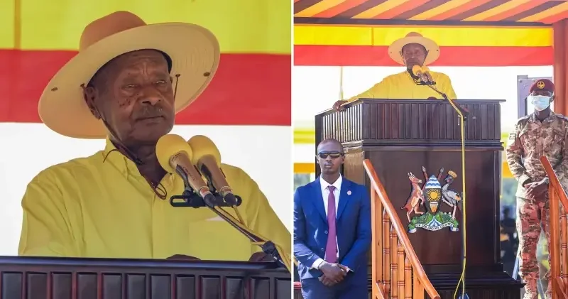 Uganda da 40 yıldır ülkeyi yöneten Museveni yeniden cumhurbaşkanı seçildi Afrika Haberleri