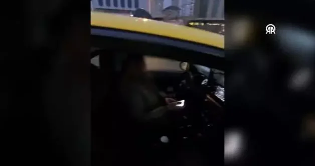 Ataşehir de yolcu beğenmeyen taksiciye hem ceza hem men