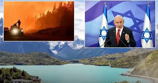 Alevler arasında korkunç iddia: Patagonya’da İsrail izleri VİDEO İZLE